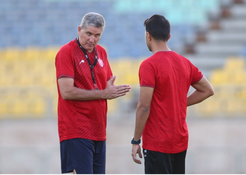 تمرین پرسپولیس مخصوص بیرانوند بود! تمرین پرسپولیس مخصوص بیرانوند بود!