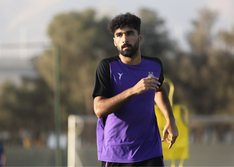 آرامش مدافع جوان استقلال در محله برو بیا آرامش مدافع جوان استقلال در محله برو بیا