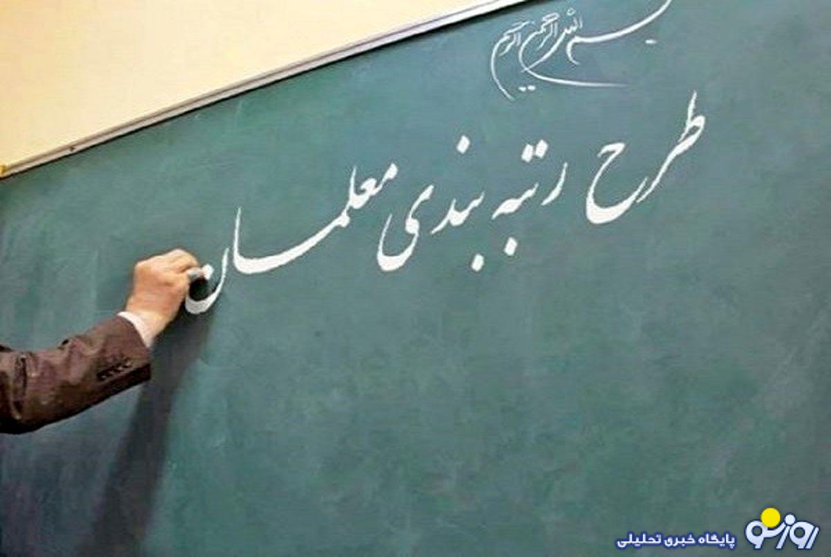 خبر جدید برای مشمولان طرح رتبهبندی معلمان در سال ۱۴۰۱ خبر جدید برای مشمولان طرح رتبهبندی معلمان در سال ۱۴۰۱