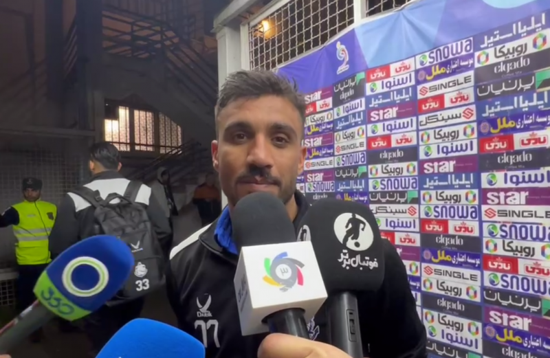 صفرزاده: مقابل پرسپولیس 70 دقیقه برتر بودیم صفرزاده: مقابل پرسپولیس 70 دقیقه برتر بودیم